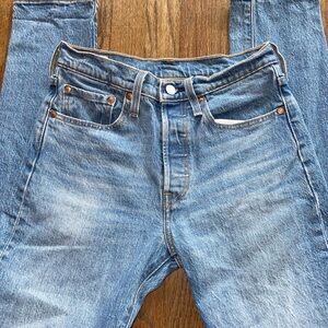 Levi's Light Blue 501 S Skinny Jeans